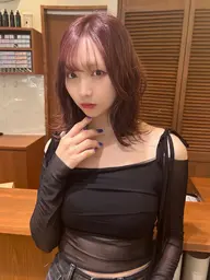 ブリーチなしダブルカラー+1stepトリートメント✨