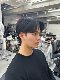 【メンズ20代限定】カット&ニュアンス毛流れパーマ/フェザーパーマ