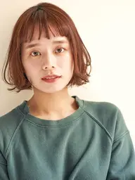 カット+透明感カラー ¥8,000 [新宿駅]