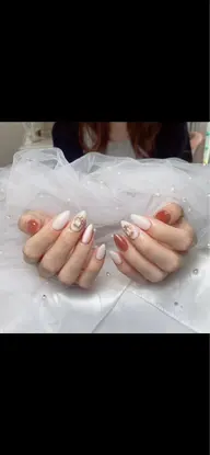 自爪シンプル4本アート持ち込みデザイン