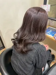 【平日限定】透明感カラー💝＋2step トリートメント（指名料込み）