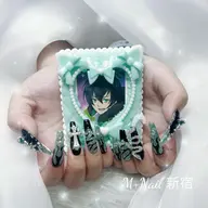 【長さ出し】持ち込みシンプルデザイン120分つけ放題💞(オフあり)