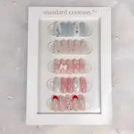 【オフ無し】ハンド💅✨チップ長さ出し10本＋定額スタンダードコース🎀