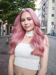 ダメージ最小限🦄人気No.3👑ケアブリーチ2回+透明感カラー+似合わせカット+バイカルテ5stepトリートメント