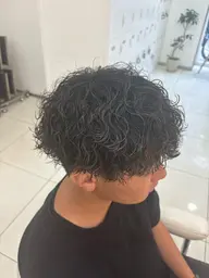 🌟メンズカット＋シャドウパーマ+前処理トリートメント🌟