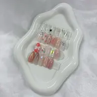 ワンカラー+1本アート🎀初回ソフトジェルオフ無料