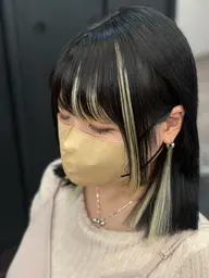 【ワンポイントカラーに💕】 最高級人毛100%シールエクステ20本⭐️ハイライト/イヤリング/インナー