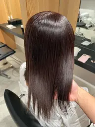 梅雨前に☔️うる艶縮毛矯正➕艶カラー➕トリートメント➕メンテナンスカット