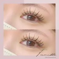 【新規】下がりまつ毛解消!アップワードラッシュ☆フラット100本