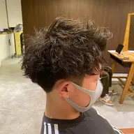 カット＋ツイストパーマ