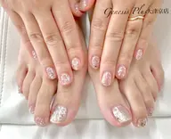 3月限定⭐️ハンド・フットワンカラーセット 税込7500円　オフありの方、各別途330円