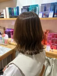 全体カラー+ナチュラルハイライト🧁(ブリーチなし 10枚以内)