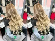 【🇰🇷学割×韓国風🇰🇷】カラー＋プラチナシールエクステ40本【52cm】