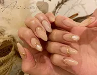 【白子店・四日市店・本店】オフ無しハンドネイル(デザイン自由)˚✧₊⁎アートし放題˚✧₊⁎パーツ乗せ放題