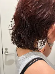 👩🏽🦱・:*柔らかい質感ボブパーマ・:*+(カット+パーマ+プチトリートメント)