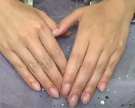 可愛いワンカラーネイル¥3990