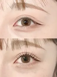 【新規学割】まつ毛パーマ×束感仕上げ.⋆𝜗𝜚