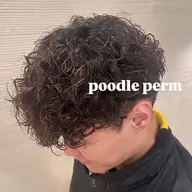 【メンズ全体パーマはこちら♪】カット+全体メンズパーマ