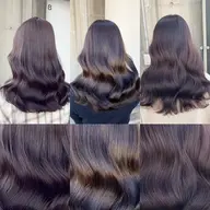 【💜ラベンダー専用クーポン💜】ブリーチなしWカラー＋ツヤ出しハホニコトリートメント