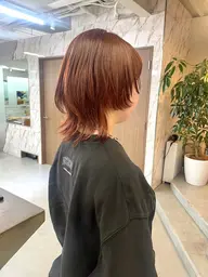 🇰🇷韓国風ダブルカラー＋カット🇰🇷トリートメント付き🫶🏻45%off💙ケアブリーチ追加で＋2400円🌙