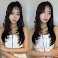 当日予約🙆💖韓国風カット+美髪ケアカラー+クイック髪質改善3stepﾄﾘｰﾄﾒﾝﾄ💫