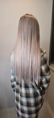 【最高品質のシールエクステ】艶カラー+シールエクステ80本