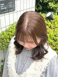 【20%off💎】kepカラー(ブリーチなし透明感カラー)