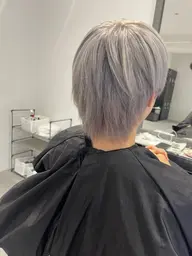 《艶髪》【ダブルカラートリートメントマッサージ】ケアダブルカラー&トリートメント＆癒しのマッサージ