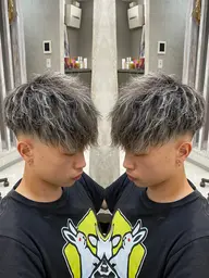 【3月限定】メンズカット+ハイライト