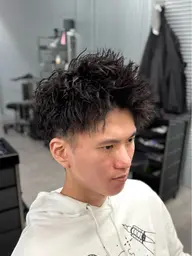 メンズカット+眉カット