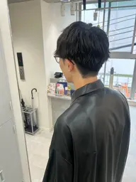 《2回目の方》メンズパーマ＋カット＋マイクロバブルシャンプー＋セット付き