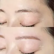 美眉毛ワックス脱毛(間引き込み)＋眉トーンアップ