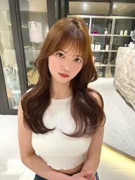 カット+前髪縮毛矯正+クイックトリートメント