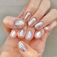 オフ無し🎀ミラーネイルorユニコーンorオーロラ