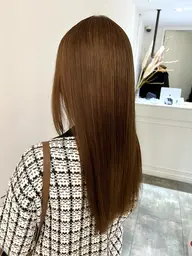 [🫧ハーフブリーチで透明感🫧]ハーフブリーチ＋イルミナカラー＋高濃度CMCトリートメント付き