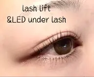 【NEW】🍀上オーダーラッシュリフト&LED下まつげエクステ