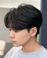 メンズカット＋縮毛矯正