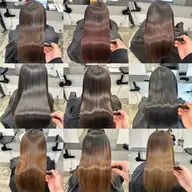 髪質改善　美髪縮毛矯正+髪質改善トリートメント