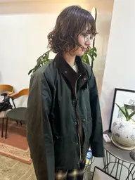 ボブカット+パーマ