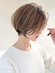 🟥三上指名限定クーポン🟥【白髪を活かすケアブリーチハイライト】+【大人美人ショート】+【集中補修トリートメント】