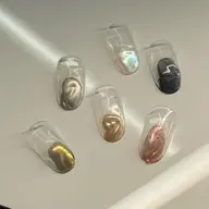 <10時〜16時オフ無料>フット👣ミラーorマグネットネイル✨