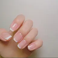 🌼ハンド・フレンチネイル ベースカラーなし(オフ別料金、丁寧ケア込み、厚みだし無料) オフィスネイル、シンプルネイル