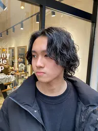 ⭐️ミニモ限定⭐️カット＋ハードパーマ(サーフカール、ツイスパ、ツイスト、スパイラル)波巻き＋¥1100