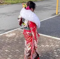 成人式　着付け