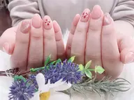 ハンド　ジェルオフあり　ケア込み　シンプルデザイン