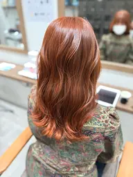 土、日曜日🙆‍♀️【透明感と柔らかさ🤎】✨🌹ブリーチ無しでダブルカラー＋2stepトリートメント🌹✨9900円