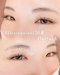 LEDエクステ120本💎オフ込み(付け足し不可)