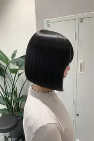 🌟艶髪・縮毛矯正【圧倒的的な艶感‼️】《髪質改善》