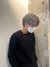 U29 men's限定🩻bleach + one color 寒色系🩶silver💎✨blue gray etc…