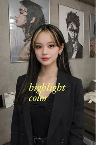 ブリーチ　ダブルカラー　ブロー代込み。